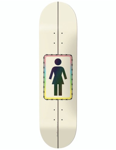 Girl Brophy Barbed Skateboard Deck - 8.5" solde