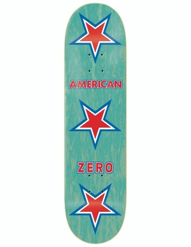 Zero American Zero Skateboard Deck - 8.375" s'inspire de l'anatomie humaine