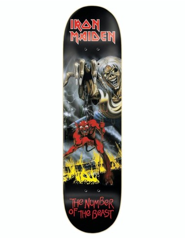 Zero x Iron Maiden Number of the Beast Skateboard Deck - 8.25" JUSQU'A -70%! 