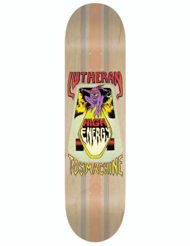 Toy Machine Lutheran High Energy Skateboard Deck - 8.25" de pas cher