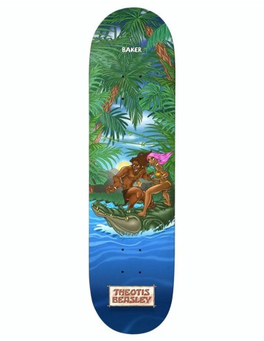 Baker Theotis Jungle Skateboard Deck - 8" français