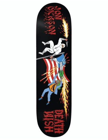 Deathwish Dickson Revenge of the Ninja Skateboard Deck - 8" le concept de la Pate a emporter 