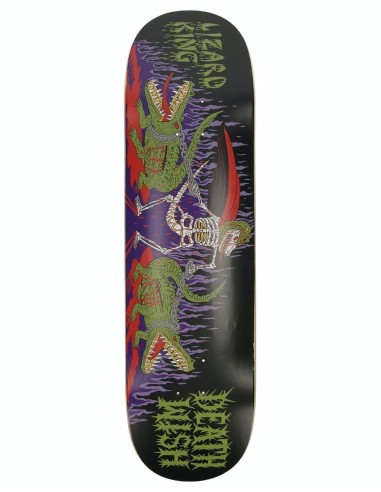 Deathwish Lizard King Revenge of the Ninja Skateboard Deck - 8.5" À commander