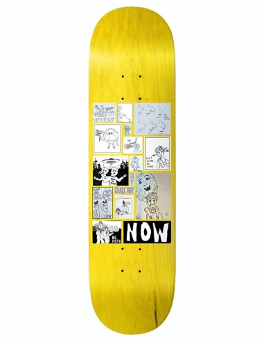 Shake Junt Be Here Now Skateboard Deck - 8.25" (w/ Tote Bag) Economisez 