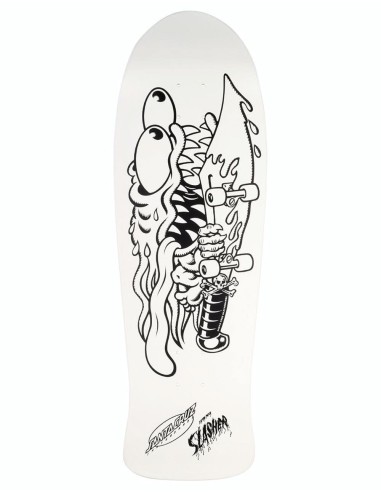 Santa Cruz Meek Slasher 'My Colorway' Reissue Skateboard Deck - 10.1" Paris Déstockage Promo