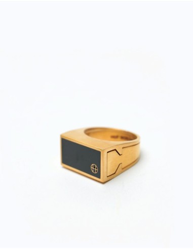 HUF Circle H Stash Ring - Gold les ctes