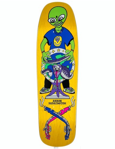 Polar Herrington Global Affairs Skateboard Deck - 1992 Shape 9.25" de France