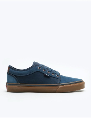 Vans Chukka Low Skate Shoes - Rich Navy/Gum acheter en ligne