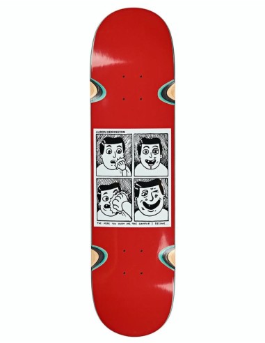 Polar Herrington Hurt Me Skateboard Deck - 8" (inc Wheel Wells) de votre