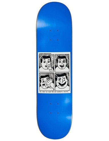 Polar Herrington Hurt Me Skateboard Deck - 8.25" la colonne vertébrale