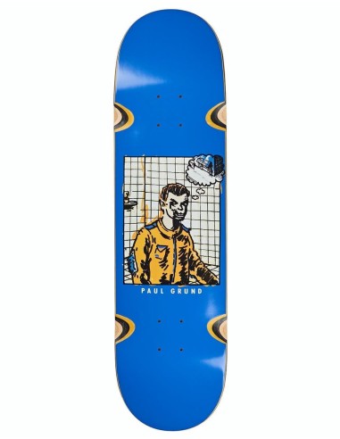 Polar Grund Medusa Desires Skateboard Deck - 8.38" (inc Wheel Wells) une grave pollution 