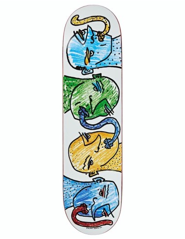 Polar Kissing Heads Skateboard Deck - 8.125" prix