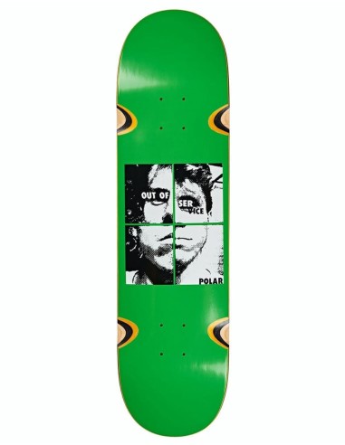 Polar Brady Out of Service Skateboard Deck - 8.25" (inc Wheel Wells) 2023