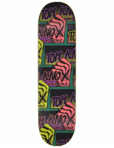 Santa Cruz Knox Big Fist Powerply Skateboard Deck - 9" Amélioration de cerveau avec