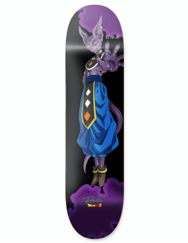 Primitive x Dragon Ball Z Neal Beerus Skateboard Deck - 8.125" les muscles