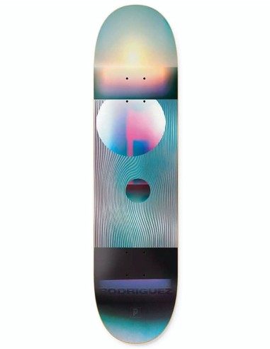 Primitive Rodriguez Color Waves  Skateboard Deck - 8.25" Voir les baskets