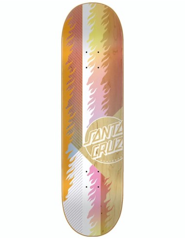 Santa Cruz Framework Flame VX Skateboard Deck - 8" 50-70% off 