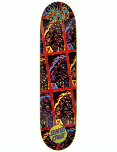 Santa Cruz Asta Cosmic Tile 'Taper Tip' Powerply Skateboard Deck - 8" pas cher chine