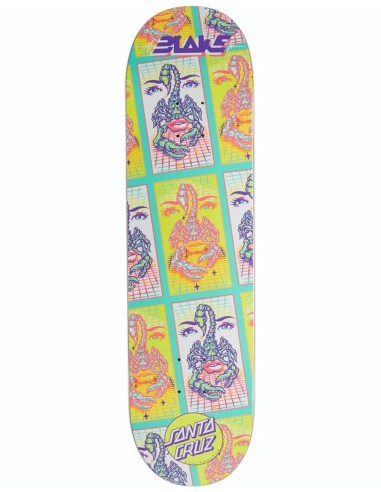 Santa Cruz Johnson Danger Tile Powerply Skateboard Deck - 8.375" Amélioration de cerveau avec