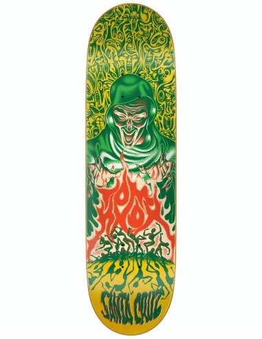 Santa Cruz Knox Firepit Skateboard Deck - 8.8" Paris Déstockage Promo