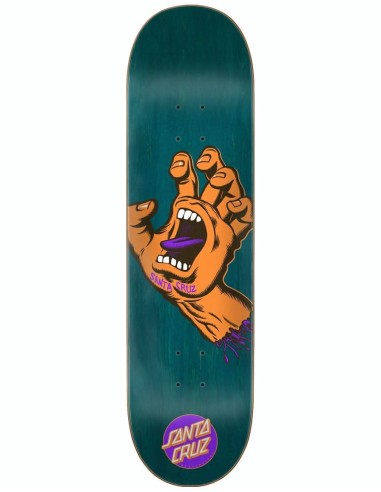 Santa Cruz Screaming Hand Skateboard Deck - 7.25" destockage