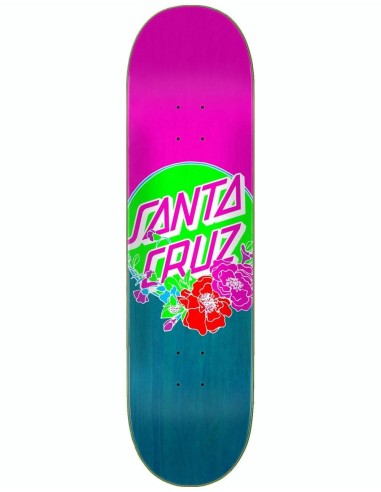 Santa Cruz Floral Dot 'Taper Tip' Skateboard Deck - 8.5" pas cheres