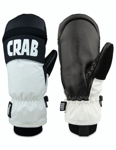 Crab Grab Punch 2020 Snowboard Mitts - White acheter en ligne