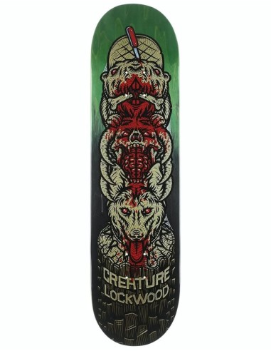 Creature Lockwood Totem Powerply Skateboard Deck - 8.25" à prix réduit toute l'année