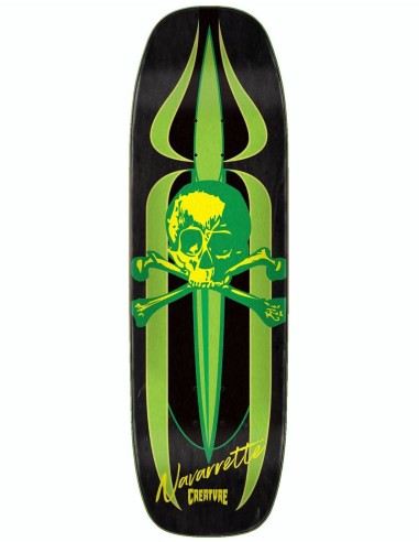 Creature Navarrette Retro Skateboard Deck - 8.8" destockage