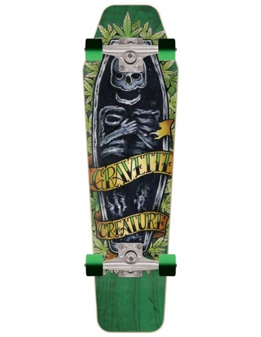 Creature Gravette Skully 'Coffin' Cruiser - 8.47" x 28.8" de technologie