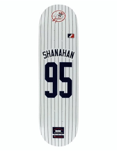 DGK Shanahan Throwback Pro Deck - 8.25" Véritable concentré