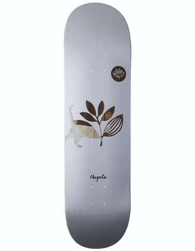 Magenta Cat Skateboard Deck - 8.25" Véritable concentré