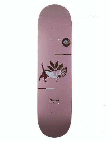 Magenta Cat Skateboard Deck - 8" s'inspire de l'anatomie humaine