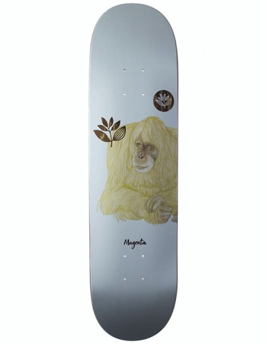 Magenta Monkey Skateboard Deck - 8" les ctes