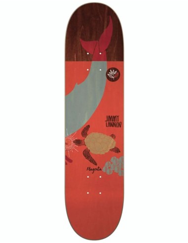 Magenta Lannon Ocean Series Skateboard Deck - 8.25" de technologie