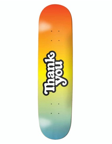 Thank You Logo Skateboard Deck - 8" la chaussure