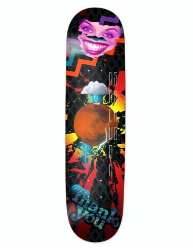 Thank You Daewon Red Planet Skateboard Deck - 7.75" du meilleur 