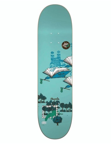 Magenta Book Bird Skateboard Deck - 8.25" les ligaments