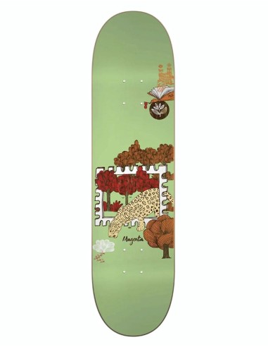 Magenta Stamp Skateboard Deck - 8" de technologie