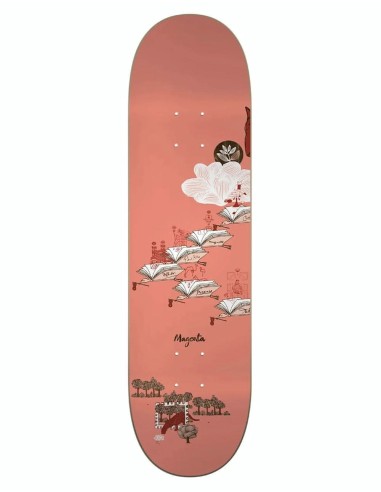 Magenta Bird Clan Skateboard Deck - 8.25" français