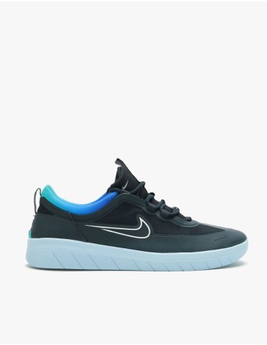 Nike SB Nyjah Free 2.0 T Skate Shoes - Dark Obsidian/White-Hyper Jade Vous souhaitez 