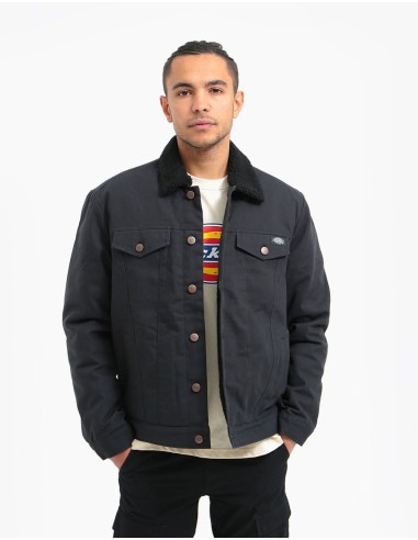 Dickies Marksville Trucket Jacket - Black Véritable concentré