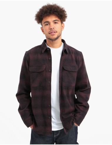 Dickies Plesent Hill L/S Shirt - Maroon Comment ça marche