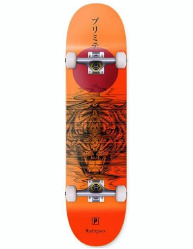 Primitive Rodriguez Spirit Tiger Complete Skateboard - 8" pas cher