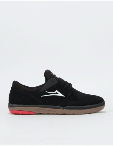 Lakai Fremont Skate Shoes - Black/Gum Suede hantent personnes