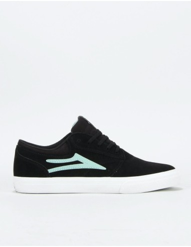 Lakai Griffin Skate Shoes - Black/Mint Suede d'Europe débarque