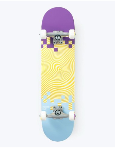 Route One Pixwirl Complete Skateboard - 7.5" votre