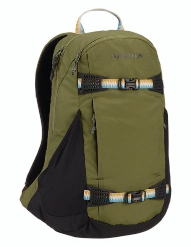 Burton Day Hiker 25L Backpack - Martini Olive Triple Ripstop de France