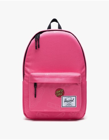 Herschel Supply Co. x Santa Cruz Classic XL Backpack - Hot Pink Speed en linge