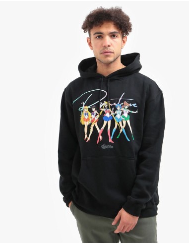 Primitive x Sailor Moon Ginza Scouts Pullover Hoodie - Black soldes